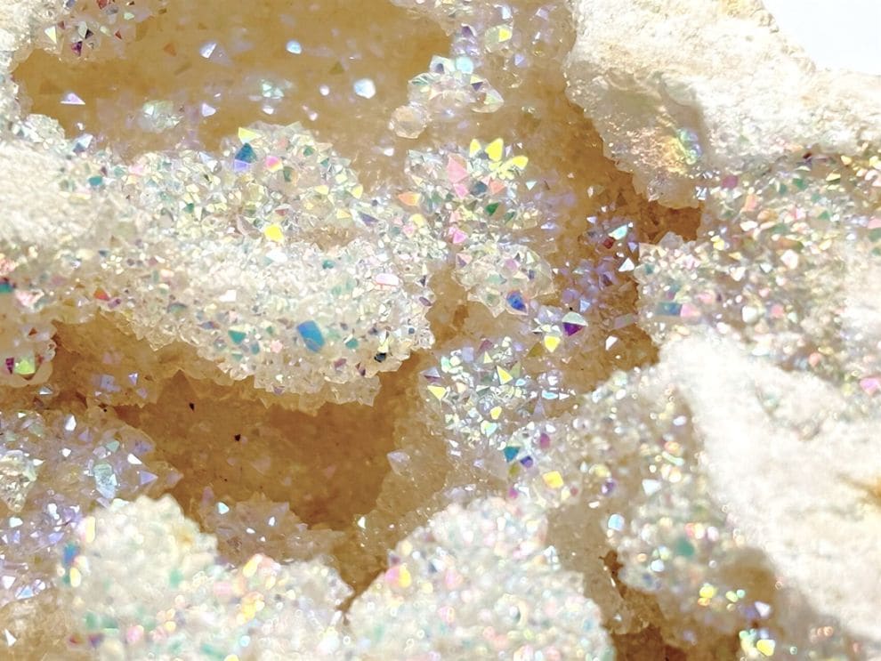 オーラ系水晶原石