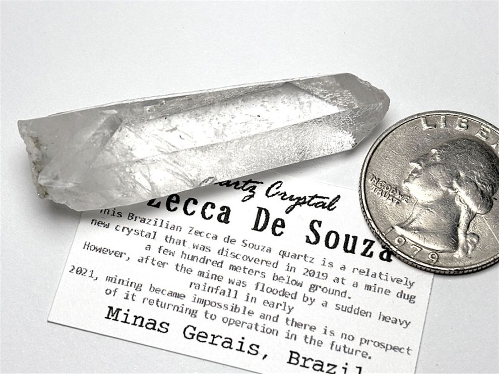 ゼッカデソウザ産 水晶 ポイント / Zecca De Souza Quartz