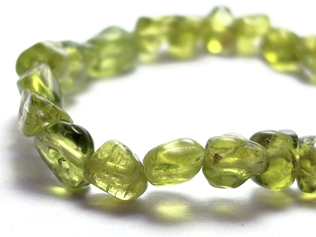 ペリドット ブレスレット(不定形) /Peridot