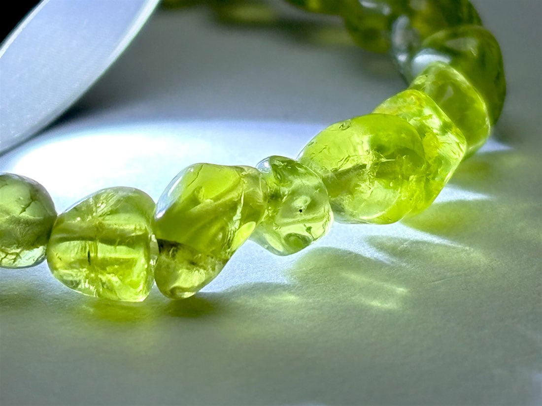 ペリドット ブレスレット(不定形) /Peridot