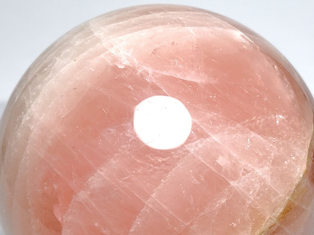 ブラジル産 ローズクォーツ 90mm 丸玉 /Rose Quartz