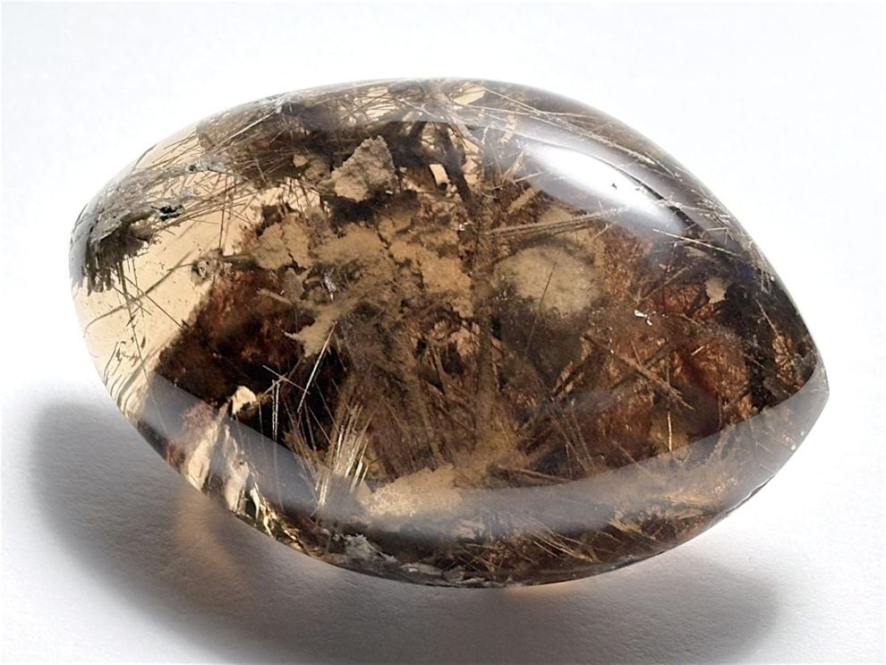 ブラジル産ガーデンルチルクォーツ ポリッシュ ( 庭園水晶 )/ Garden Quartz