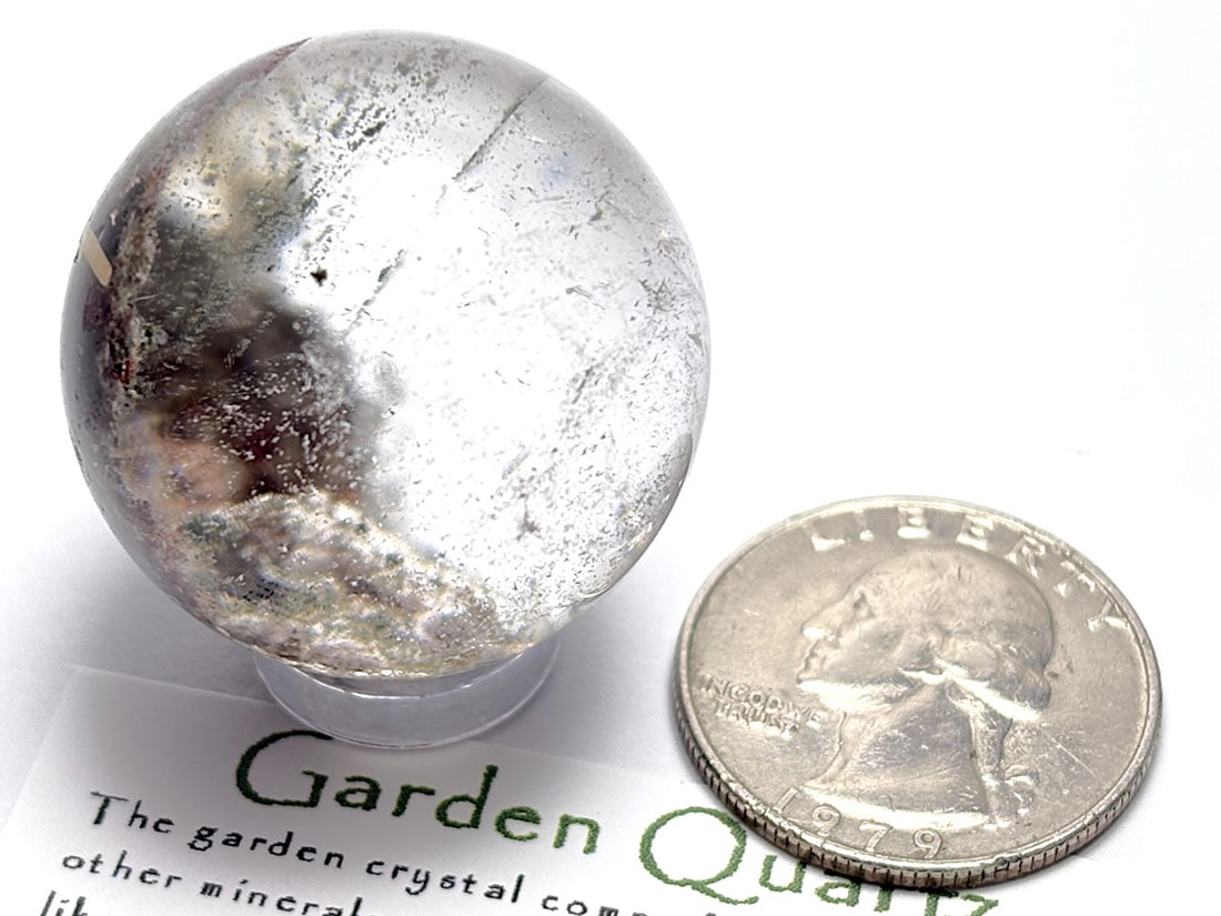 ガーデンクォーツ30mm丸玉/Garden Quartz