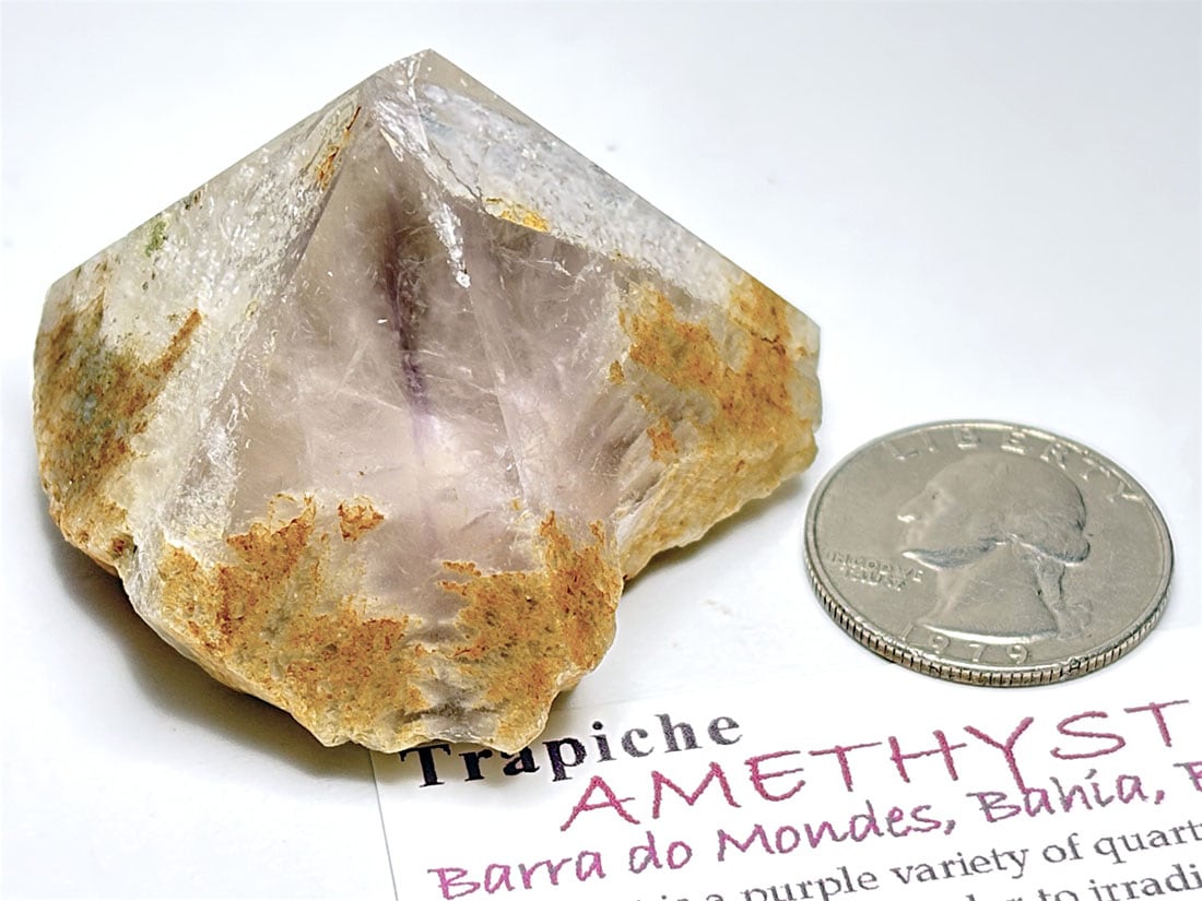 レア!!ブラジル産トラピッチェアメジスト