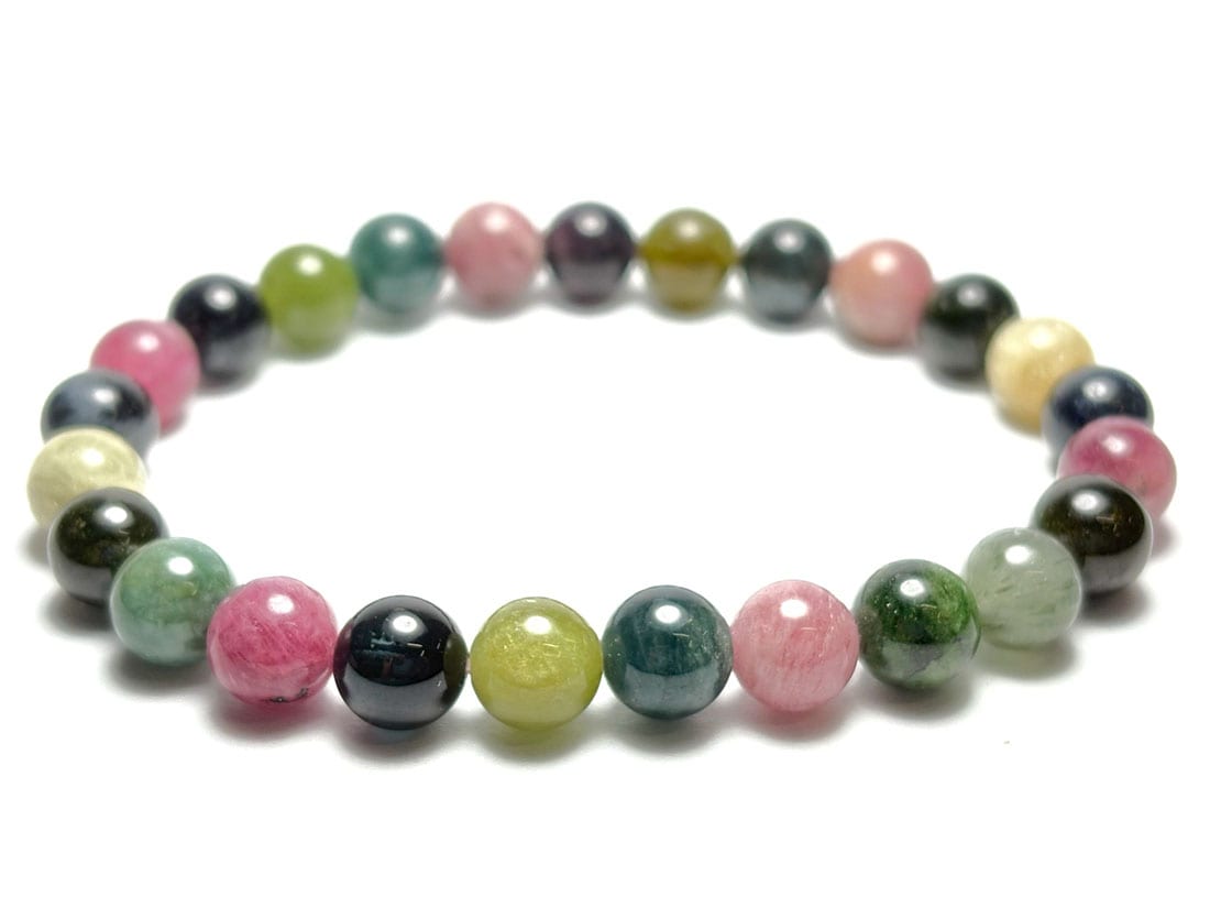 ミックストルマリン 7mmブレスレット/Tourmaline
