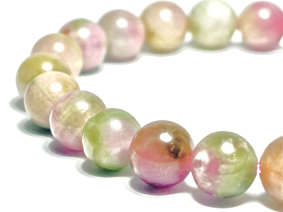 ウォーターメロントルマリン 8mm ブレスレット/Watermelon Tourmaline