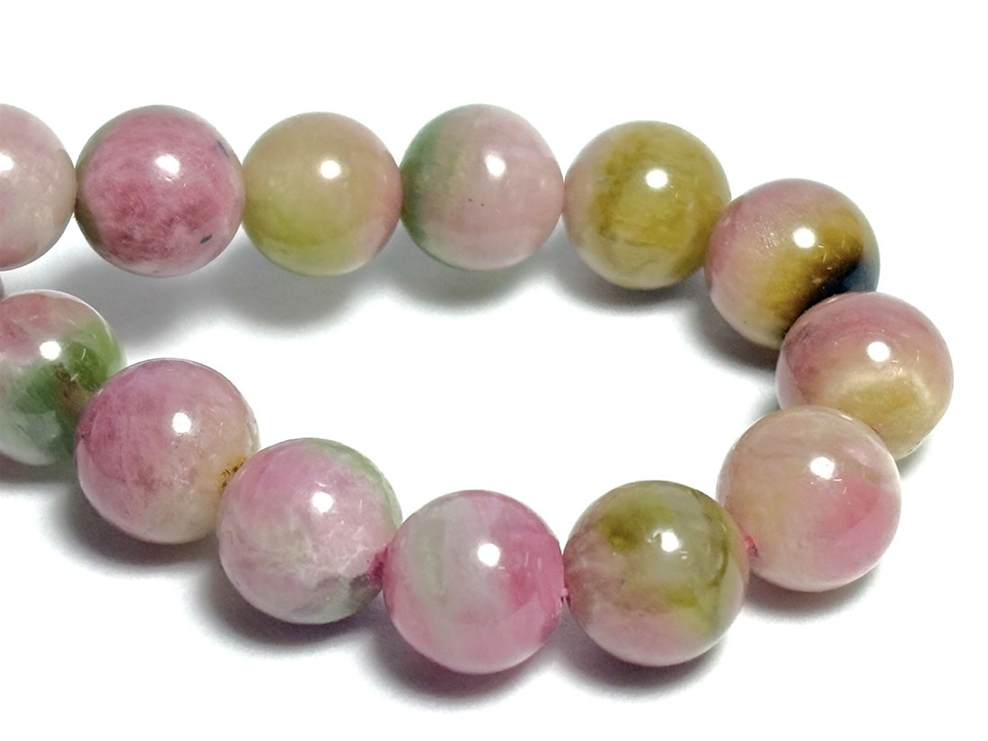 ウォーターメロントルマリン 8mm ブレスレット/Watermelon Tourmaline