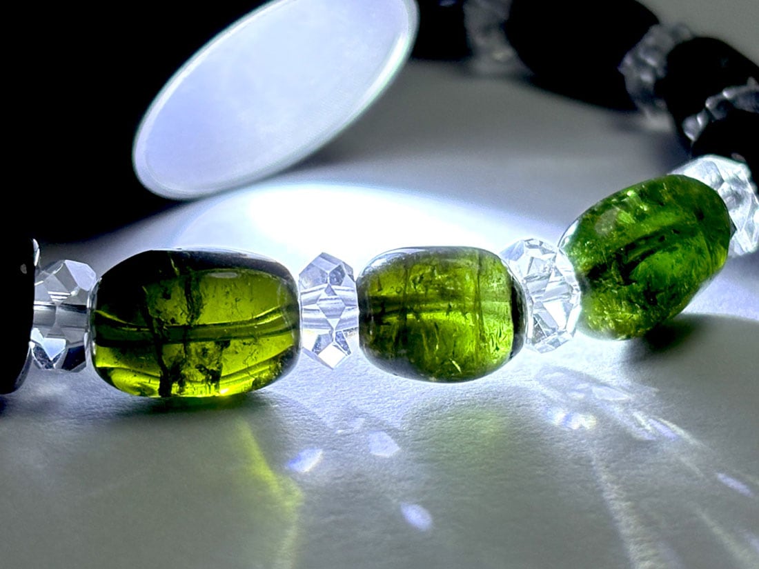 グリーントルマリン ブレスレット(不定形)/Green Tourmaline