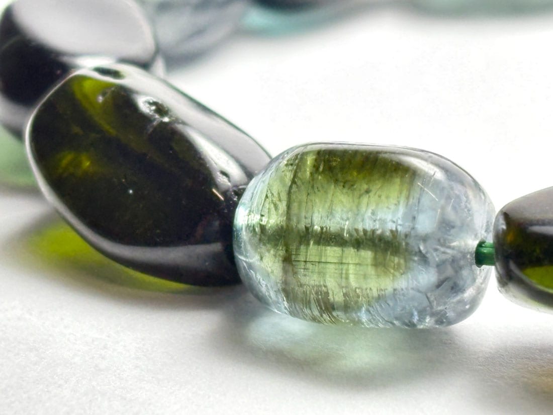 エルバイトトルマリン ブレスレット(不定形)/Green Tourmaline