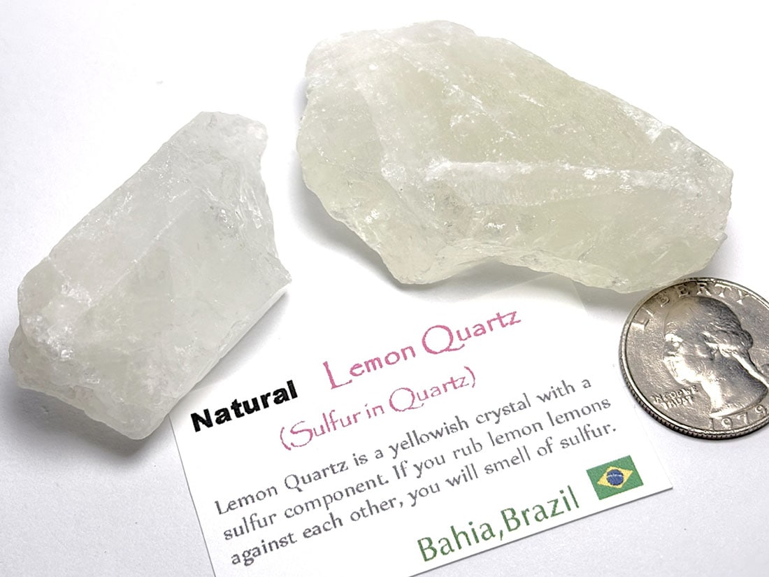 レモンクォーツ原石