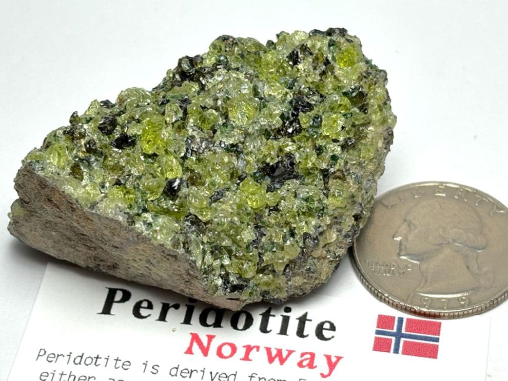 ノルウェー産 ペリドタイト ( 橄欖岩 ) / Peridotite