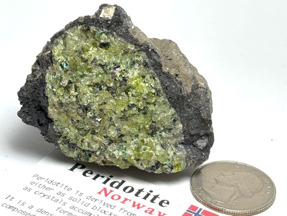 ノルウェー産 ペリドタイト ( 橄欖岩 ) / Peridotite