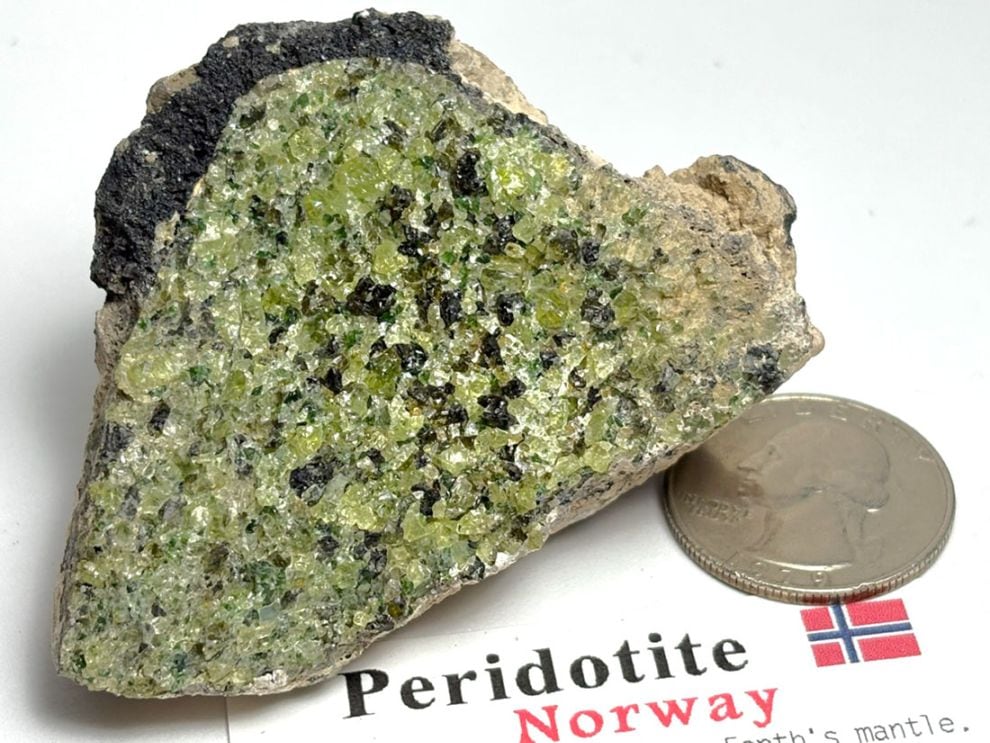 ノルウェー産 ペリドタイト ( 橄欖岩 ) / Peridotite
