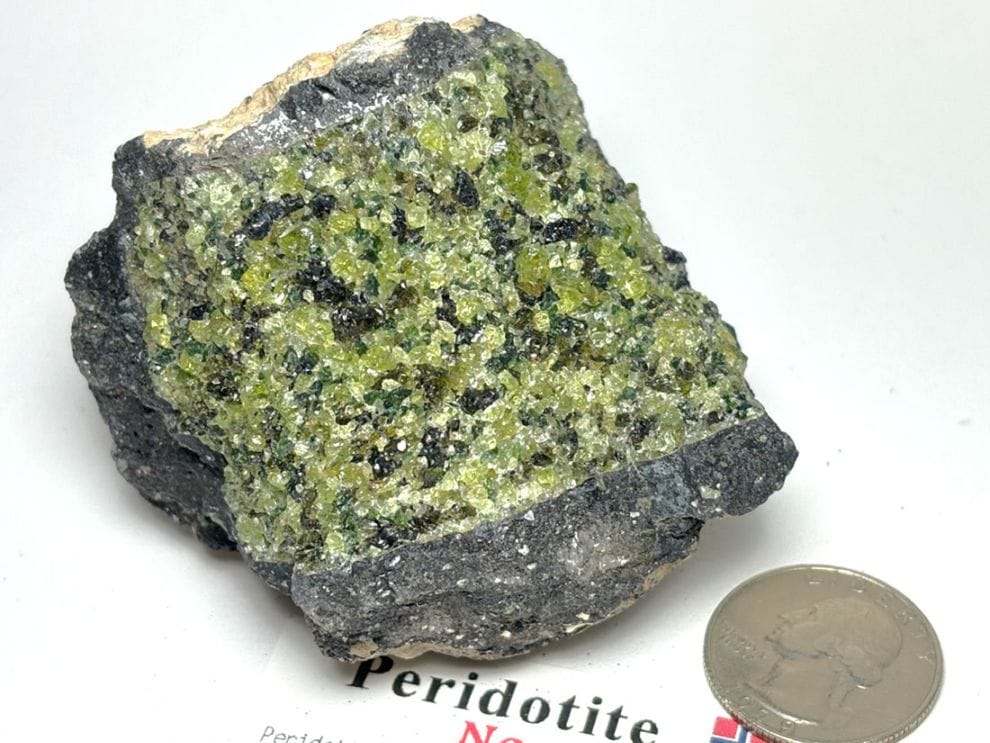 ノルウェー産 ペリドタイト ( 橄欖岩 ) / Peridotite