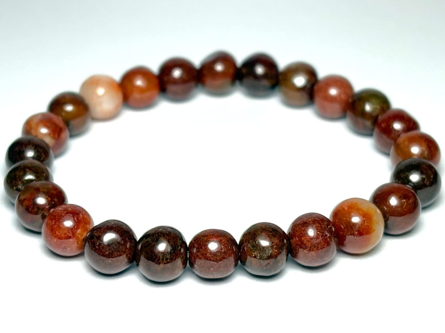 レア!! 赤翡翠ブレスレット 8mm