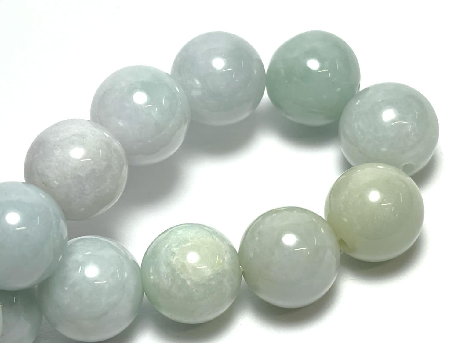 翡翠 ブレスレット 13.5mm