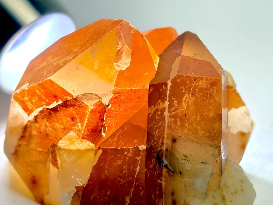 タンジェリンクォーツ原石