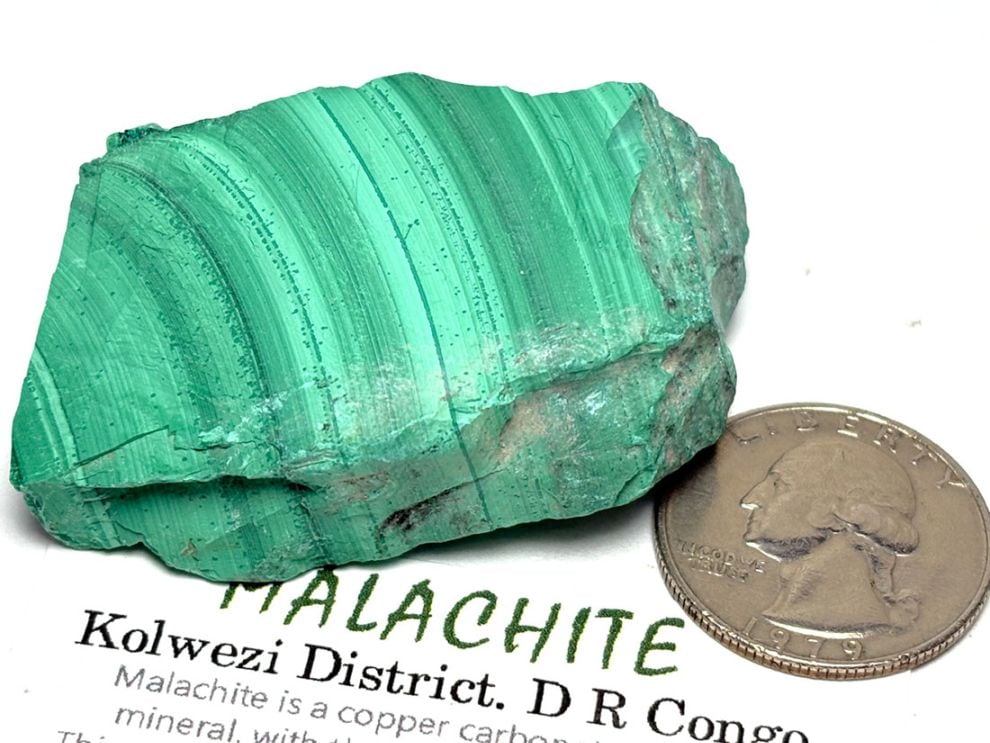 コンゴ民主共和国産 マラカイト / Malachite ( 孔雀石 )