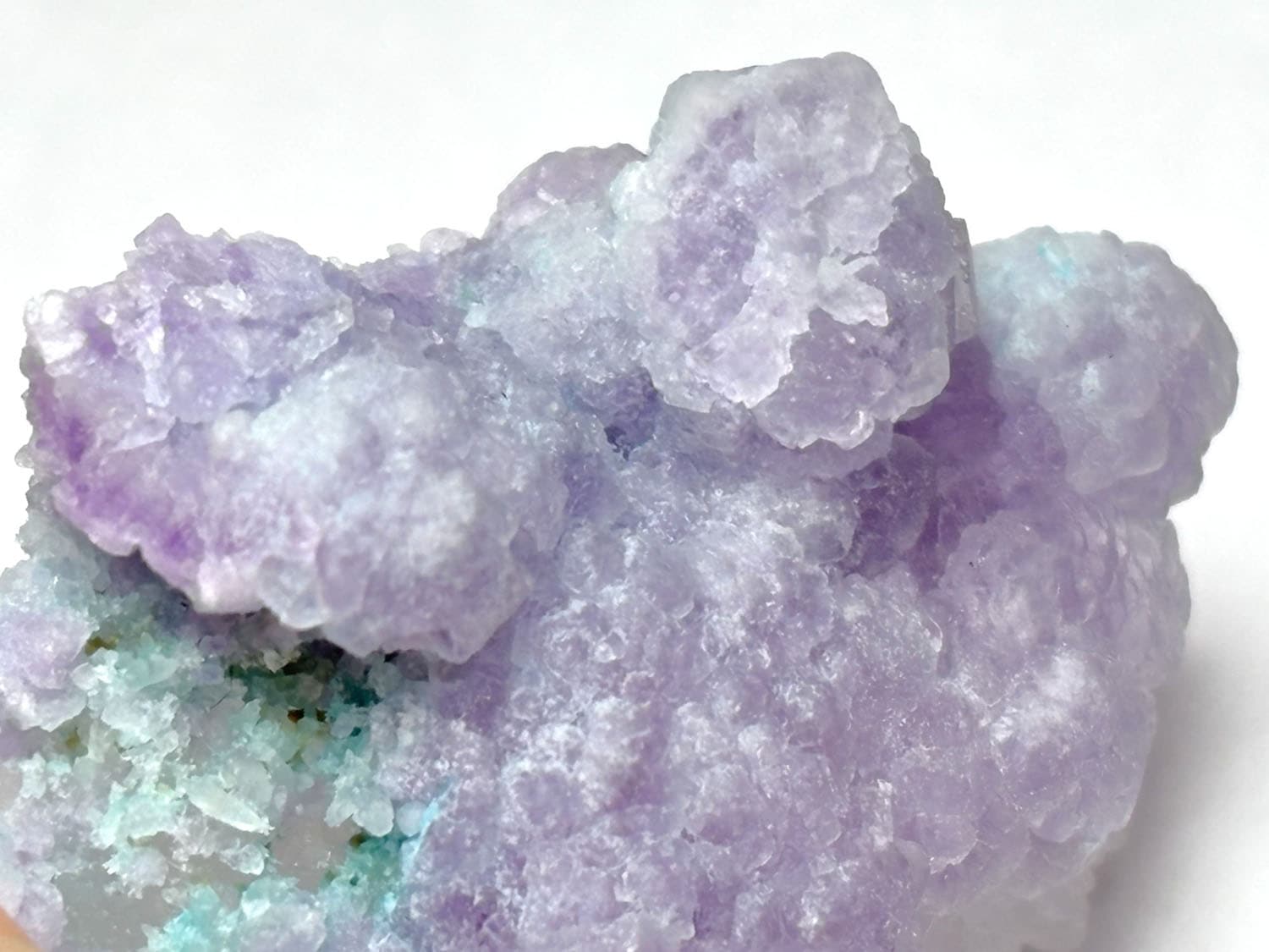 貴州省産 フローライトwithクリソコラ / Fluorite with Chrysocolla  (蛍石・珪孔雀石)
