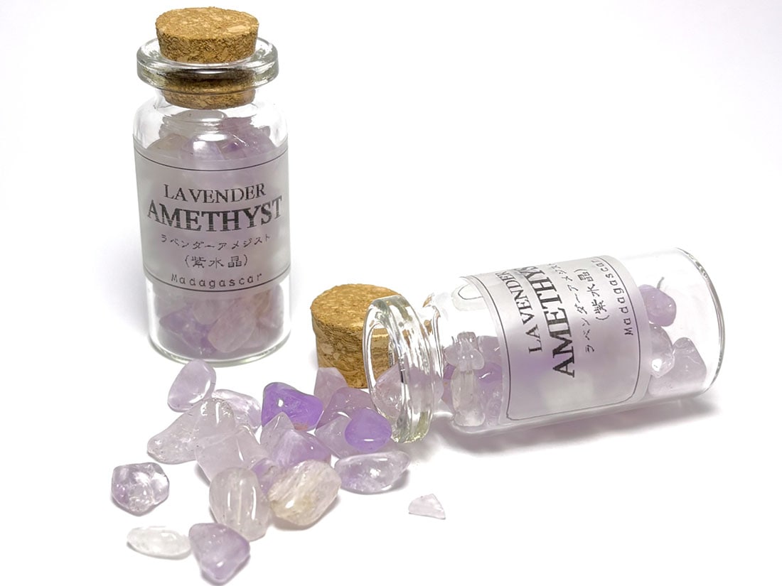 マダガスカル産 ラベンダーアメジスト (小瓶入り) 
