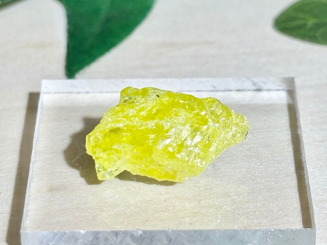 ネバダ州産 サルファー / sulphur ( 硫黄 )【ミニチュア鉱物】