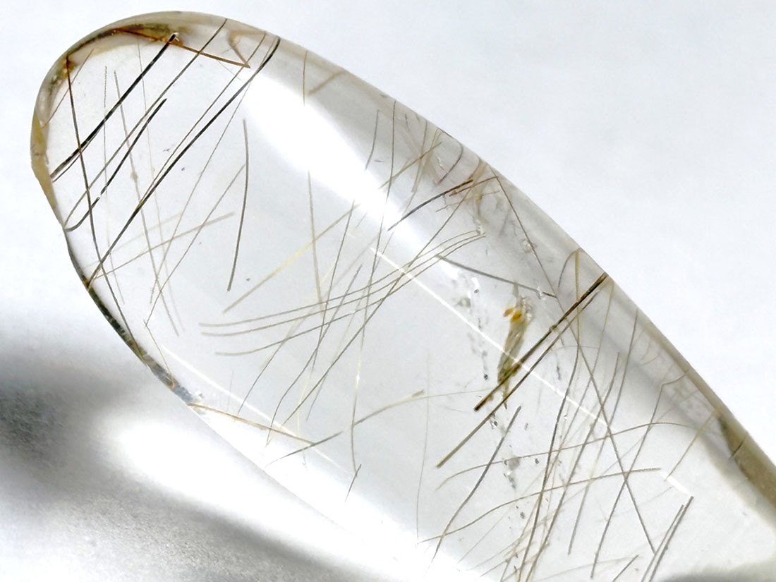 ブラジル産 ルチルクォーツ ルース / Rutilated Quartz