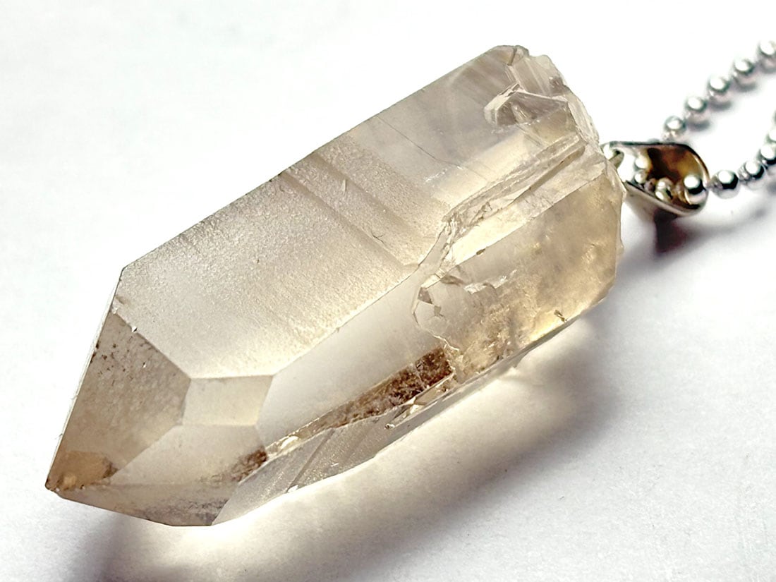 ブラジル産 レムリアンシード 水晶原石 ペンダントトップ / Lemurian seed crystal