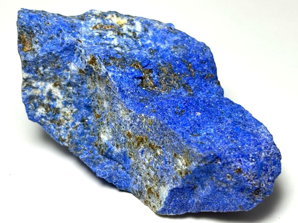 (蛍光) アフガニスタン産 ラピスラズリ  ラフ / Lapis Lazuli