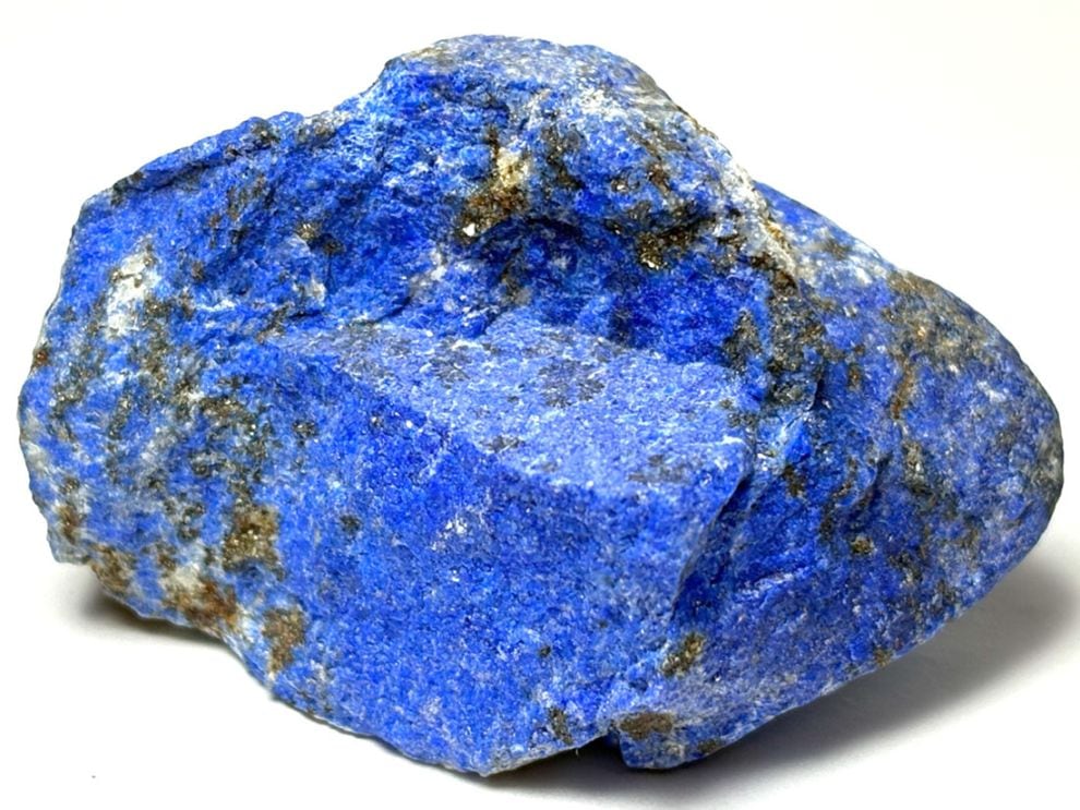(蛍光) アフガニスタン産 ラピスラズリ  ラフ / Lapis Lazuli