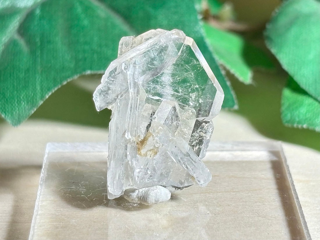 パキスタン産 ファーデンクォーツ / farden quartz ( 水晶 )【ミニチュア鉱物】