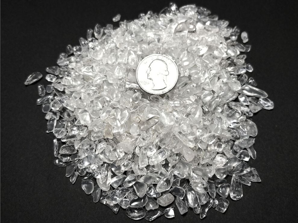 水晶 さざれ Mサイズ アソート 200g