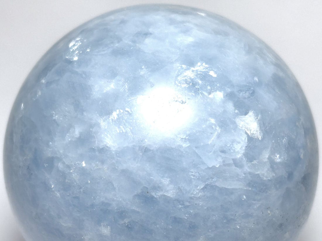 ブルーカルサイト 48mm 丸玉 / Blue Calcite