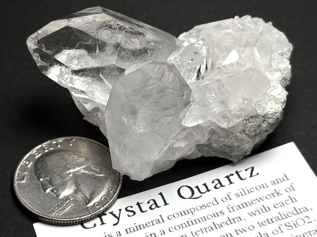 アーカンソー州産 水晶クラスター / Quartz Cluster