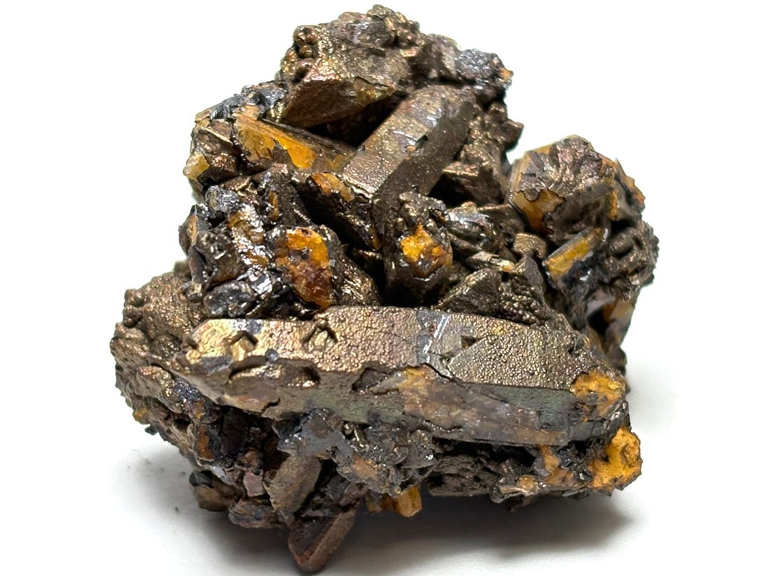 長野県川上村居倉産 褐鉄鉱 & 水晶 / Limonite & Quartz