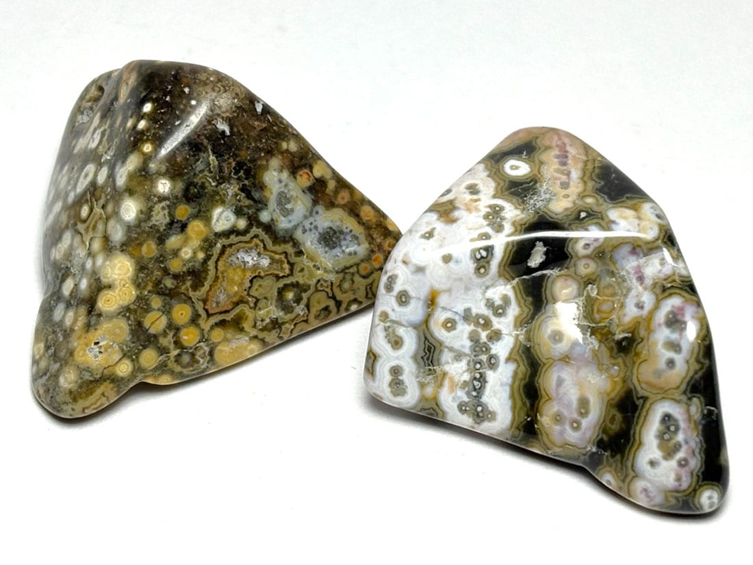 マダガスカル産 オーシャンジャスパー タンブル 2個セット / Ocean Jasper