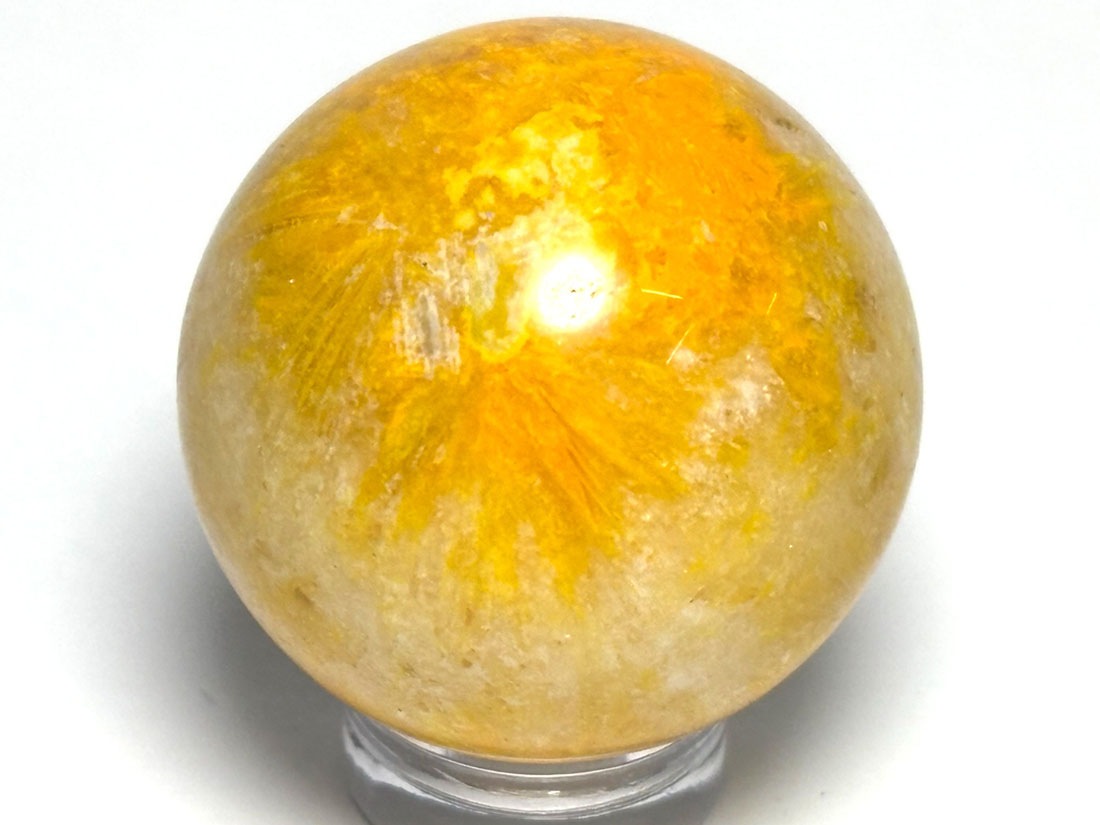 インドネシア産 バンブルビージャスパー  32mm丸玉 / Bumblebee Jasper Sphere