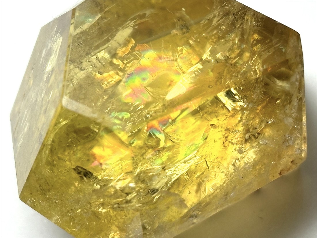 マダガスカル産  アイリススモーキーシトリン  ラフカットポリッシュ / Iris Smoky Citrine