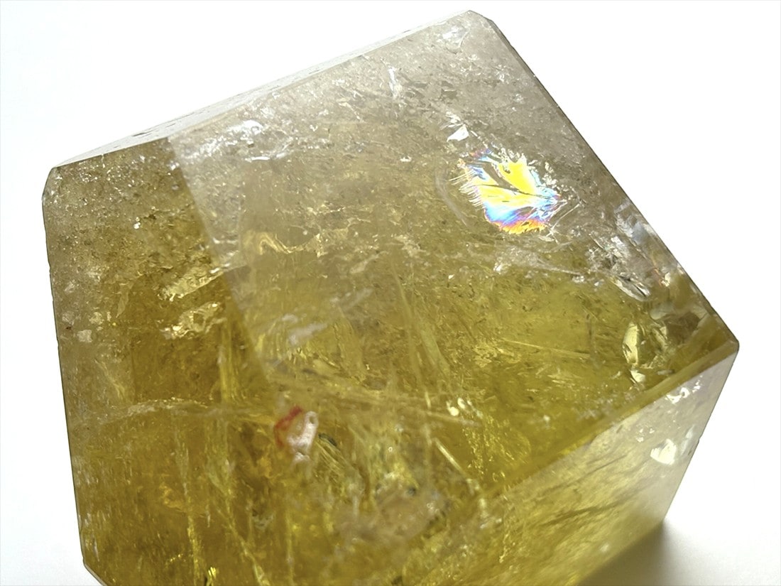 マダガスカル産  アイリススモーキーシトリン  ラフカットポリッシュ / Iris Smoky Citrine