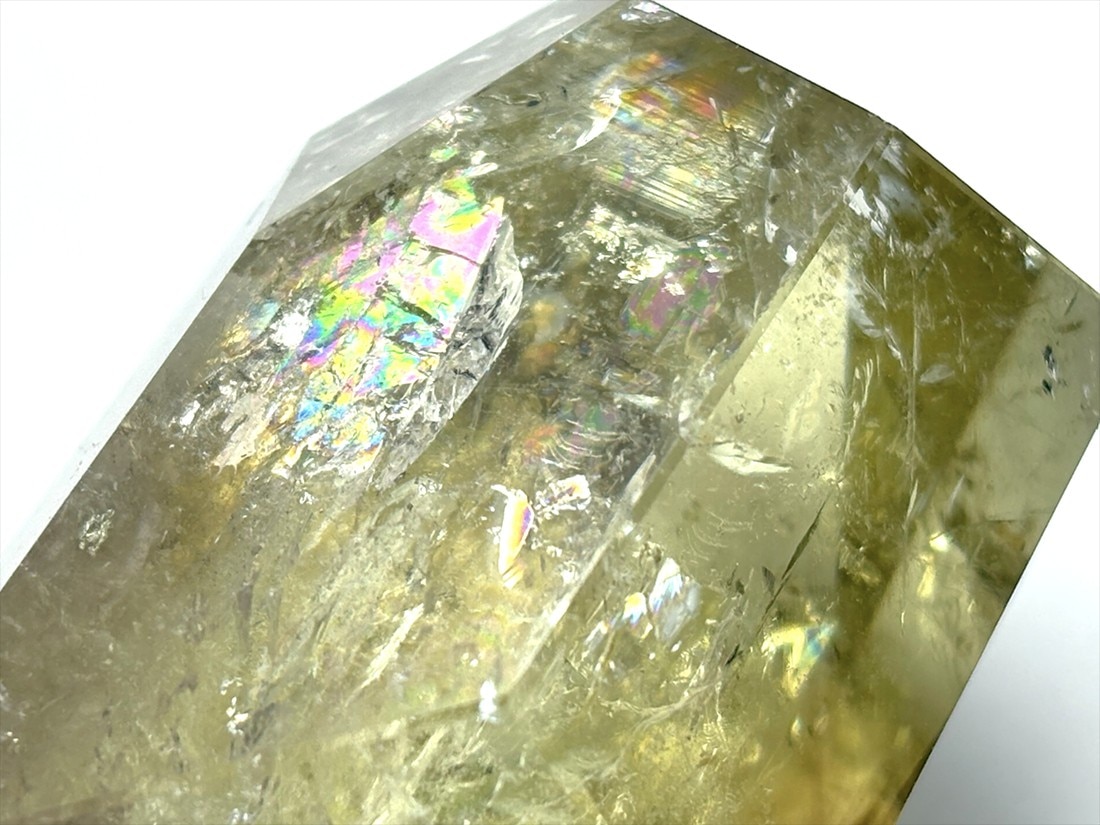 マダガスカル産  アイリススモーキーシトリン  ラフカットポリッシュ / Iris Smoky Citrine