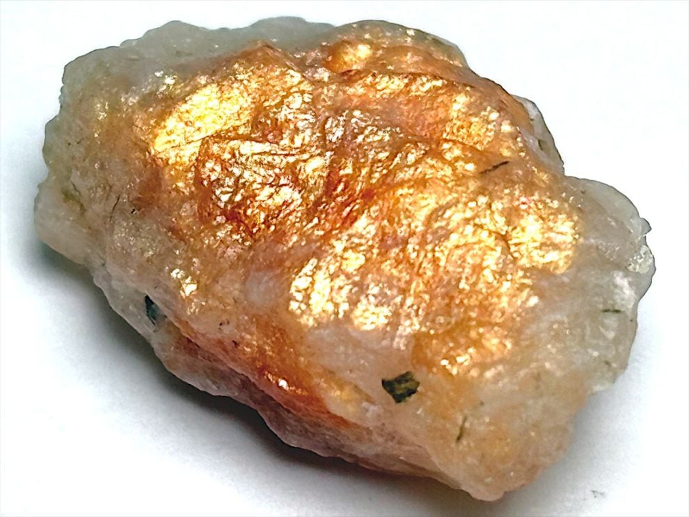 パワーストーン　サンストーン　日長石　原石　天然石　40g　No.329 パワーストーンサンストーン日長石原石天然石40gNo.329