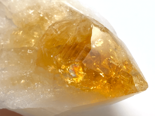 300★特別ご提供★希少シトリンラフ原石【ブラジル産黄水晶ロッククリスタル】❤️ ブラジル産 シトリン ポイント