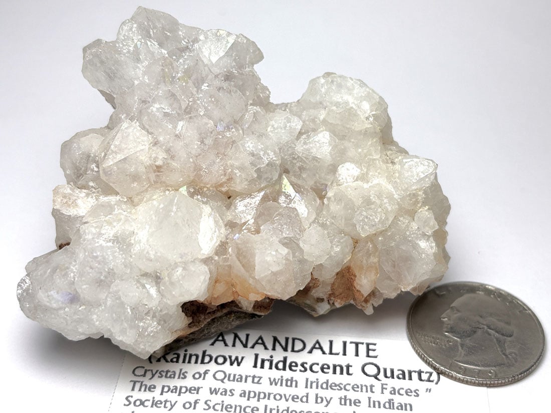 天然レインボークォーツ（アナンダライト）