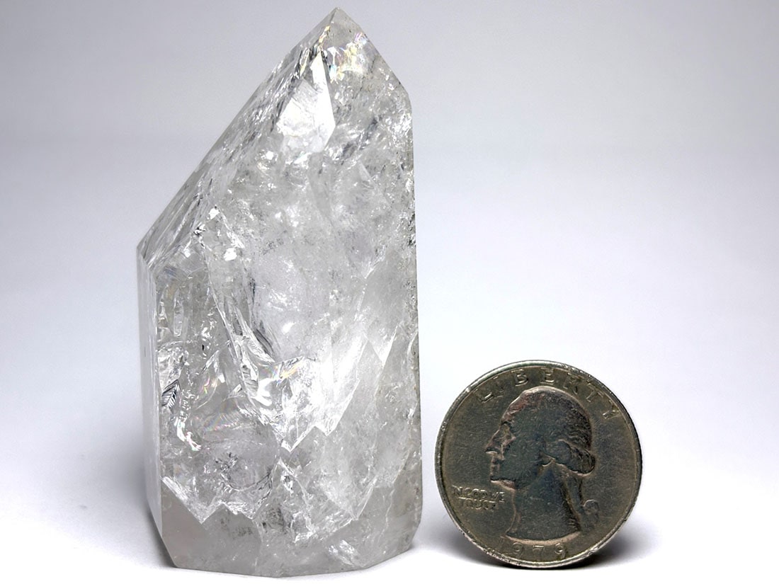 ブラジル産 クラック水晶 ポイント  / Crack Quartz Crystal