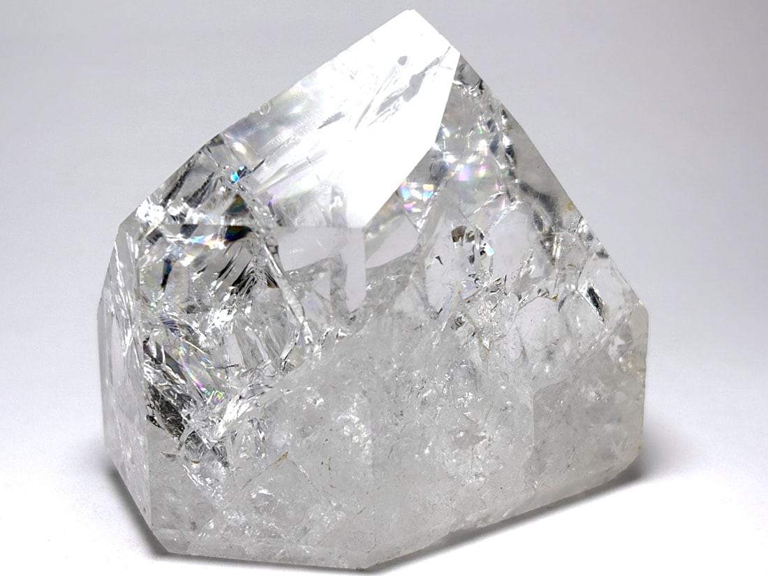 ブラジル産 クラック水晶 ポイント  / Crack Quartz Crystal