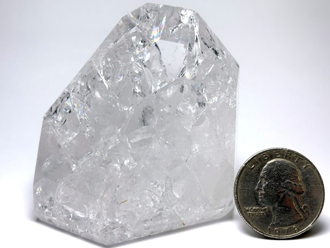 ブラジル産 クラック水晶 ポイント  / Crack Quartz Crystal