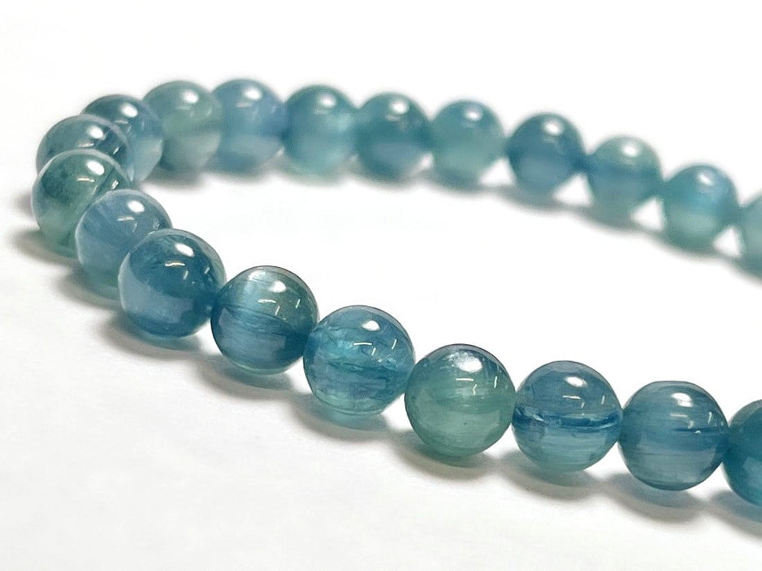 タンザニア産 カイヤナイト 6mm ブレスレット (藍晶石) / Kyanite
