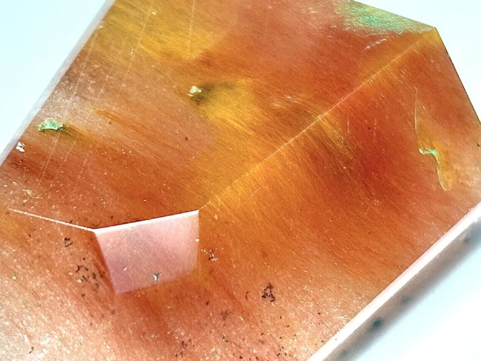 ヒマラヤ ルチルクォーツ  ラフカットポリッシュ  / Himalayan Rutilated Quartz