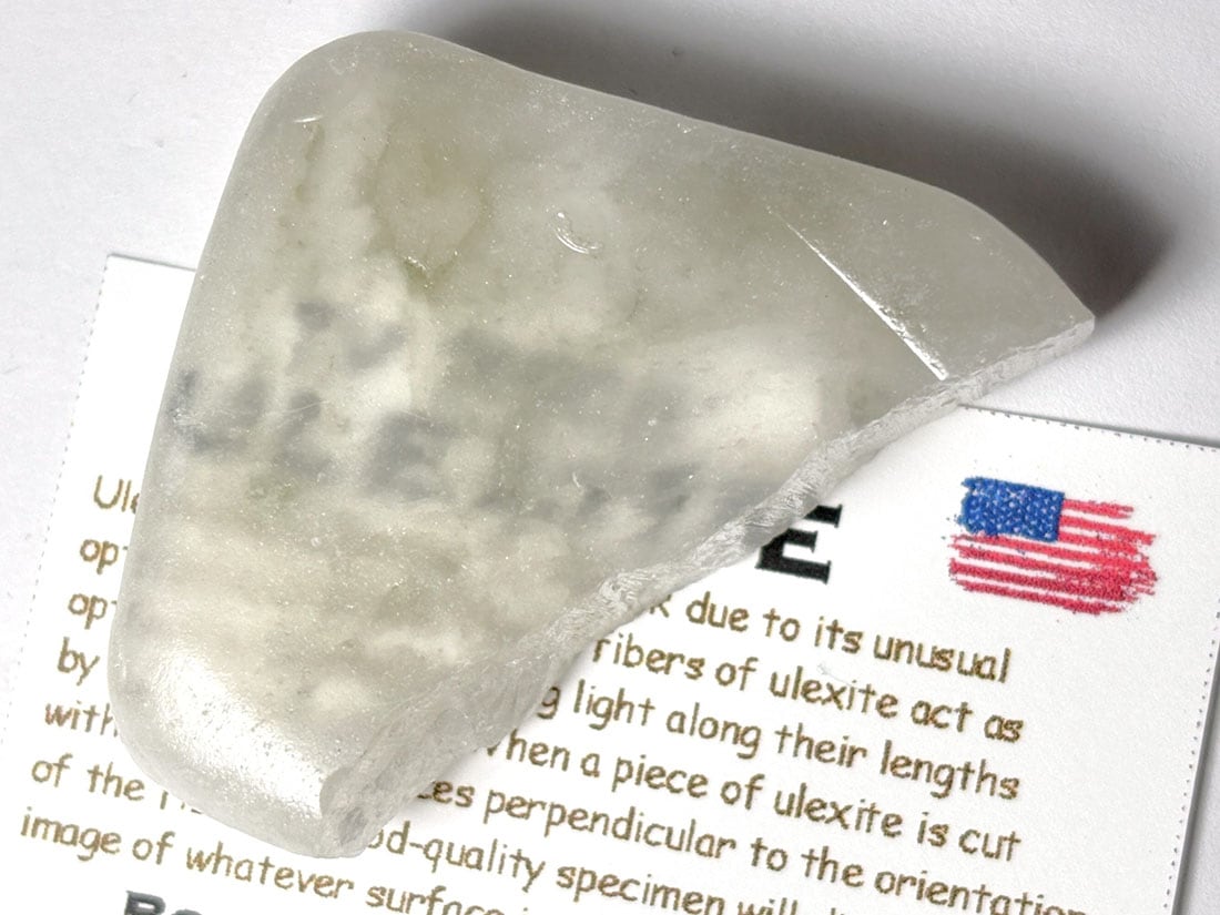 カリフォルニア州産ウレキサイト/Ulexite(TV石)