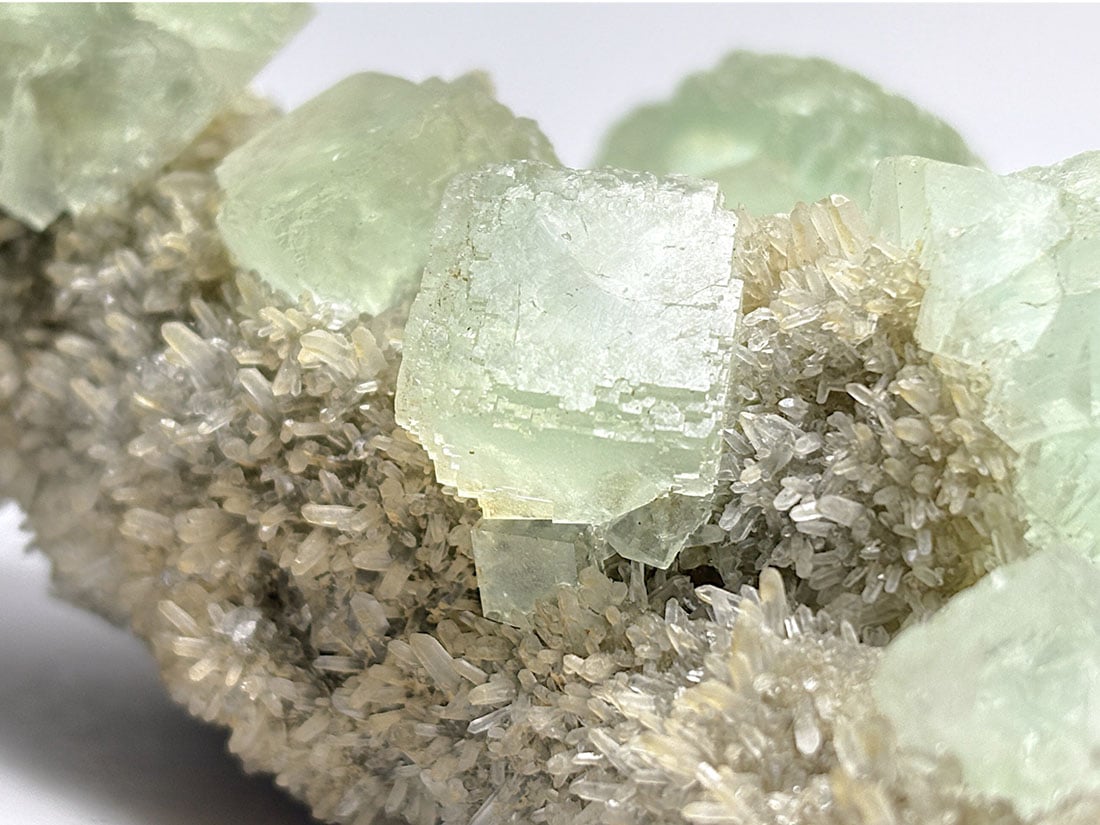 福建省産グリーンフローライト/Fluorite (蛍石)