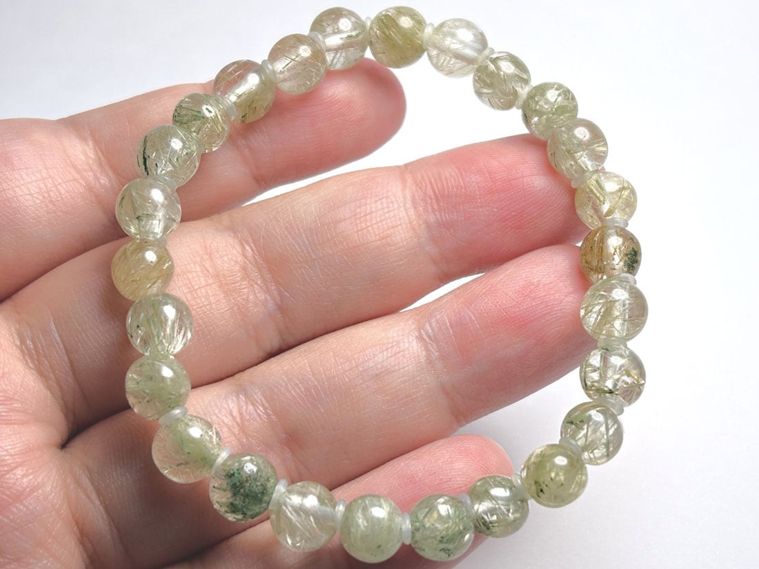 ネパール・ガネッシュヒマール産 ヒマラヤ水晶  ブレスレット / Ganesh Himal Quartz